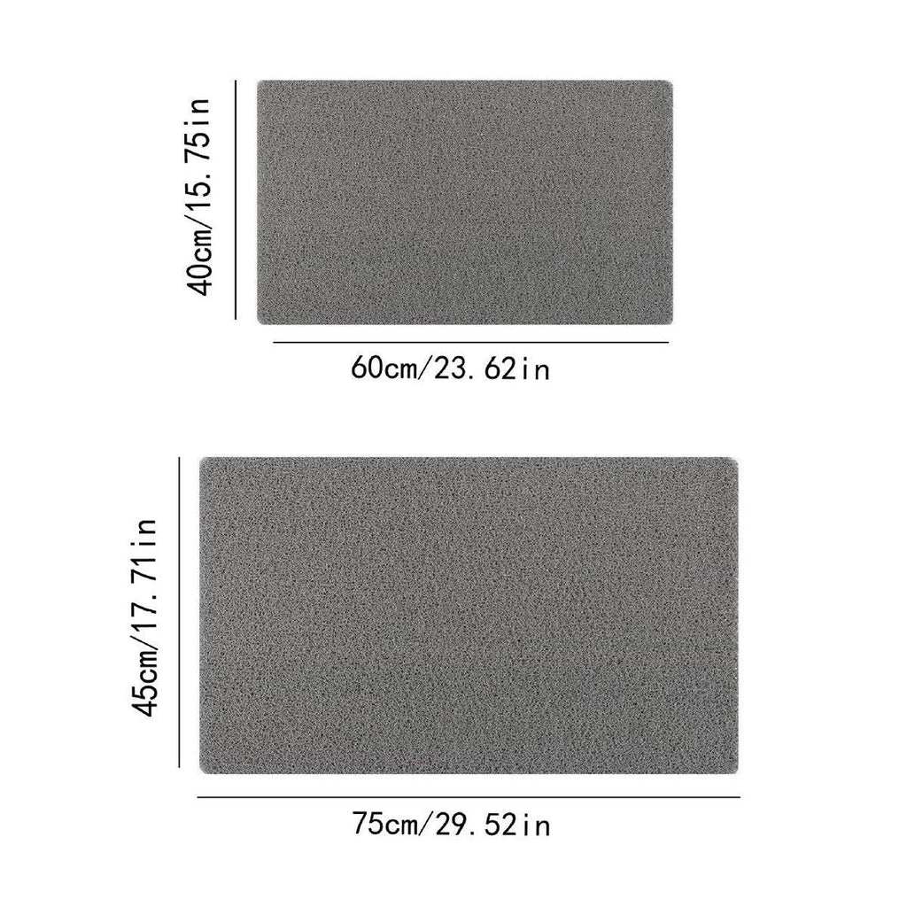 Anti Slip Bathroom Mat Non Slip Shower Floor Mat Quick Dry Soft Comfortable Rug - Coffee-40x60cm