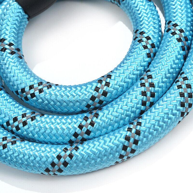 Nylon Training Dog Leash Heavy Duty Pet Products Strong Rope Recall Lead Leashes - Pink