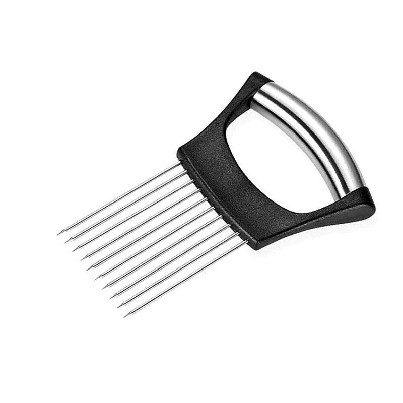 Food Slice Assistant Onion Slicer Cutter Fish Meat Potato Vegetable Holder Tool