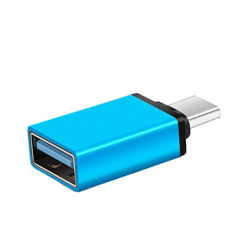 USB Type-C to USB 3.0 Adapter OTG Converter for Phone Tablet Laptop - Gold