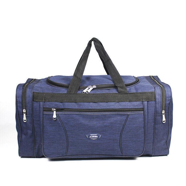 Large Capacity Waterproof Travel Luggage Bag Lightweight Foldable Handbag - Small-Black
