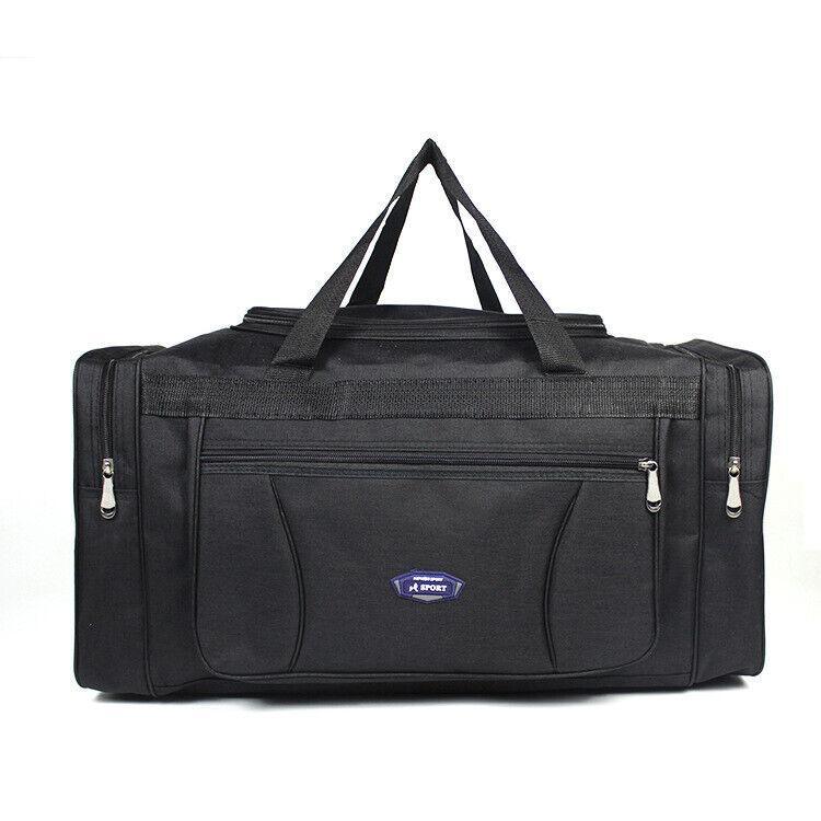 Large Capacity Waterproof Travel Luggage Bag Lightweight Foldable Handbag - Small-Grey