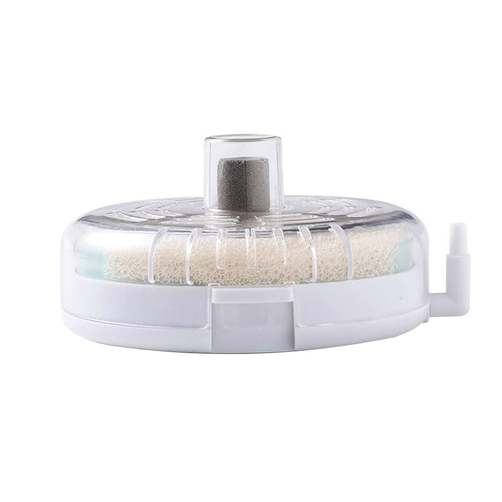 Aquarium Filter Special Mini Small Tank Filter Circle for Freshwater or Marine - 10cm Replacement Cotton*5