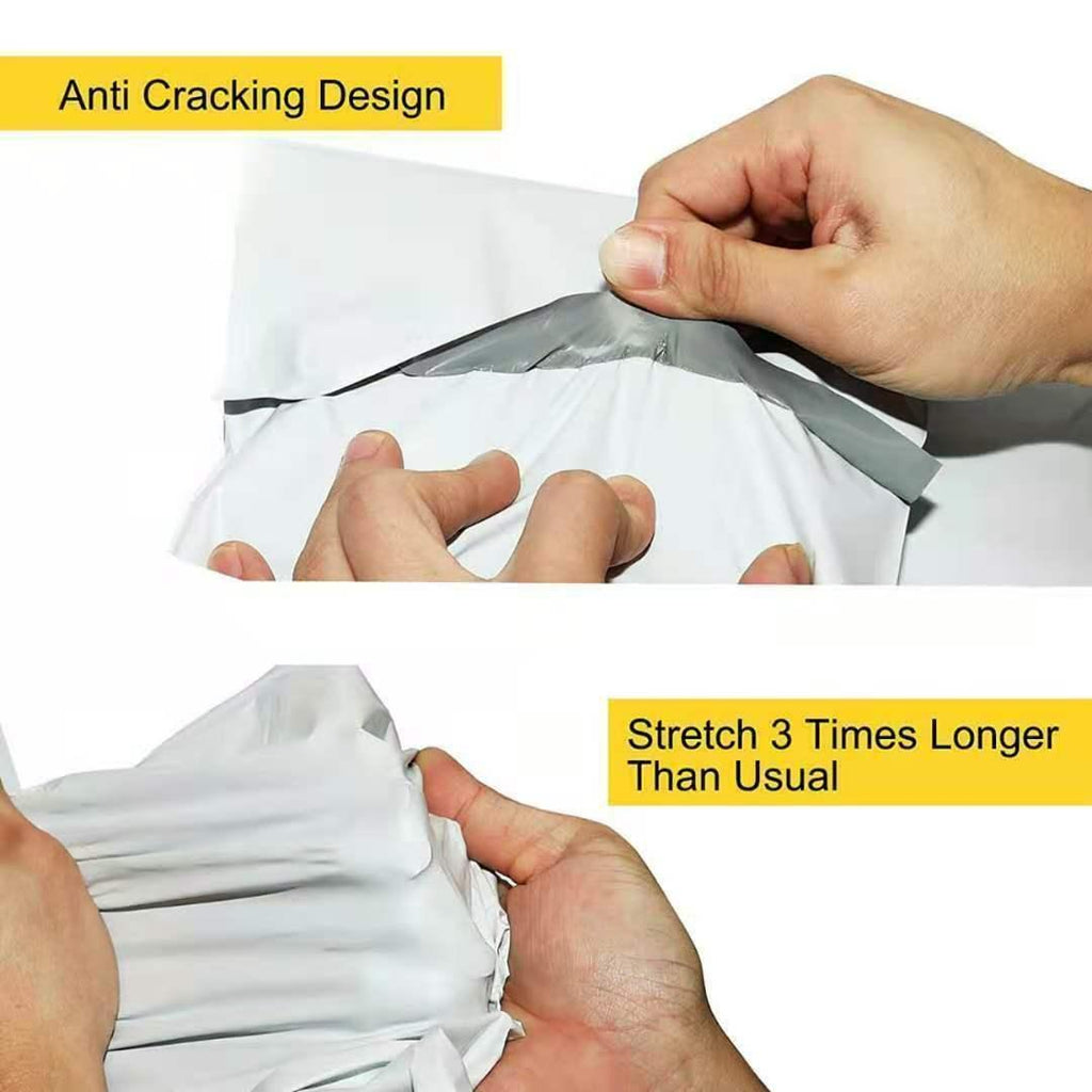 Poly Mailer Bags Mailing Satchel Plastic Courier Self Sealing Packing - 20*80cm *100 PCS