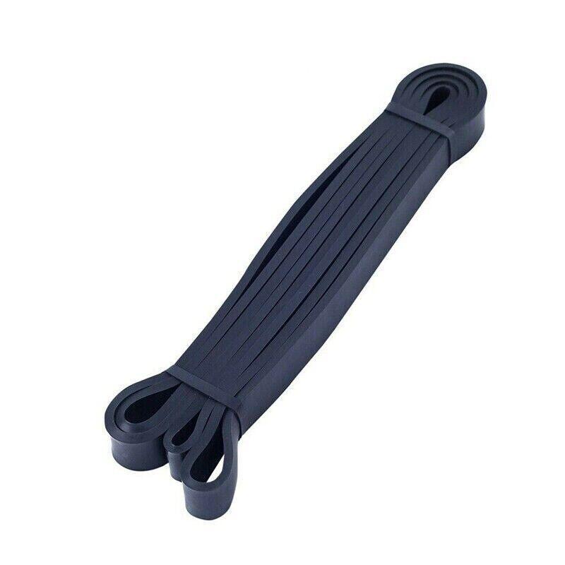 Heavy Duty Resistance Yoga Band Loop Exercise Fitness Workout Band Gym Band - Blue 125-170 lbs (64mm*2080mm)