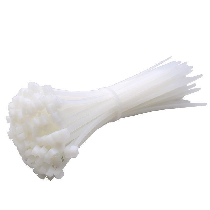 100X Cable Ties Zip Ties Nylon UV Stabilised Bulk White Cable Ties - 10*1200mm White