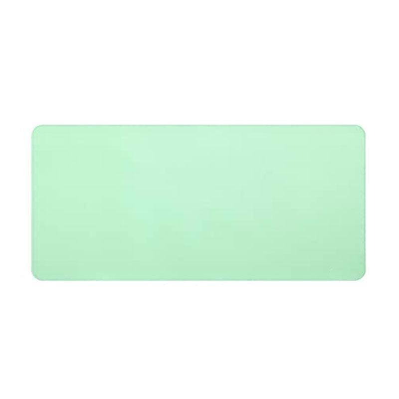 60*30Cm Leather Mouse Pad Gaming Waterproof Mousepad Desk Mat Anti-Slip Rubber - Dark Blue