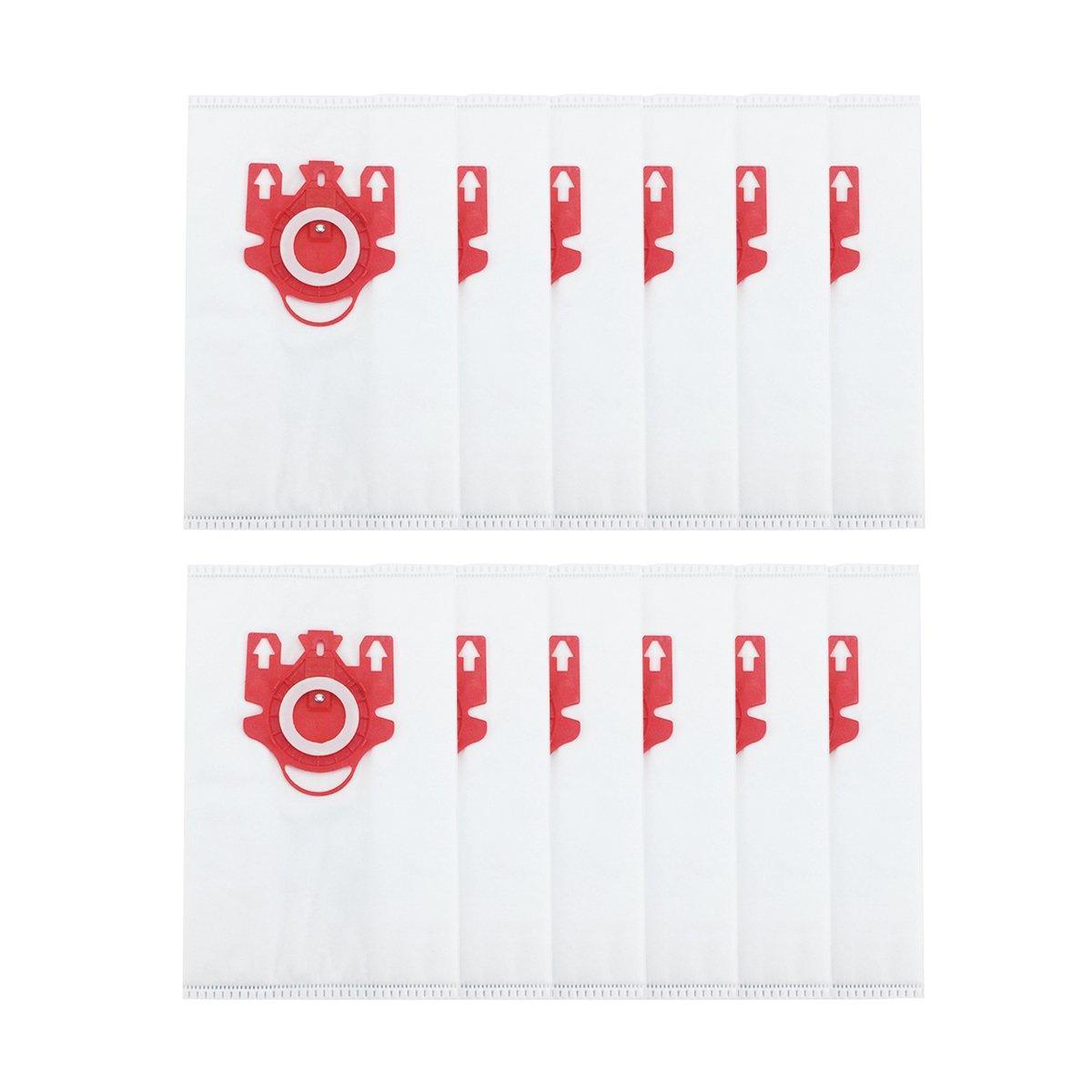 12x Vacuum Cleaner Bags for Miele 3D GN Complete C2 C3 S2 S5 S8 S5211 Models - Blue