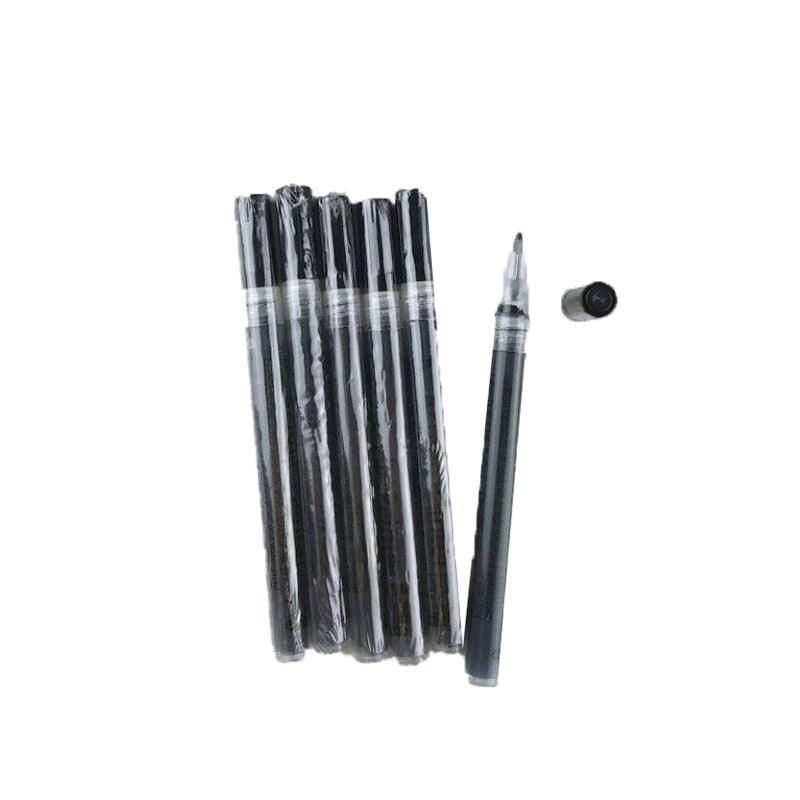 Flysea 12-80 Colours Acrylic Paint Pens Painting Stone Ceramic Glass Markers 0.7 - Gold*3+Silver*3 Set