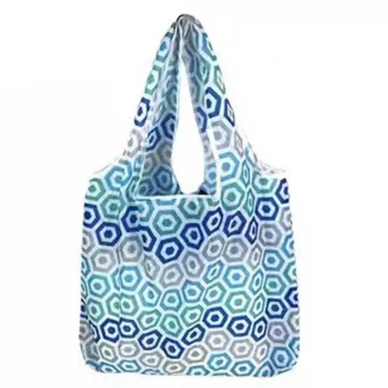 Reusable Foldable Light Waterproof Shopping Bags Carry bag Grocery Big - B-01