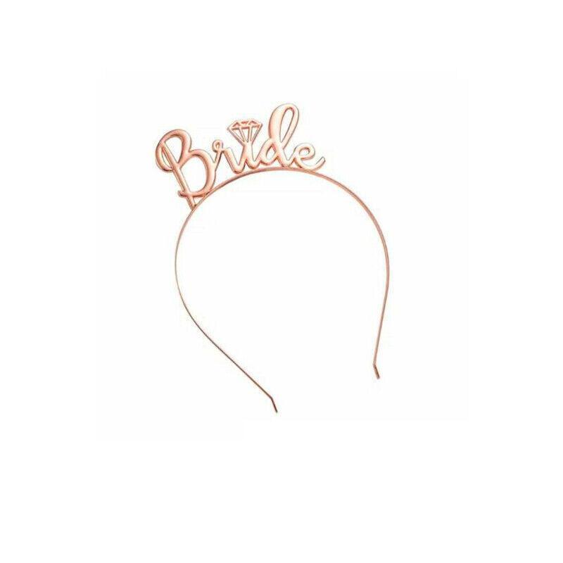 Bride To Be Hen Veil Sash Tiara Hens Night Bridal Shower Kitchen Tea Accessories - Package 2