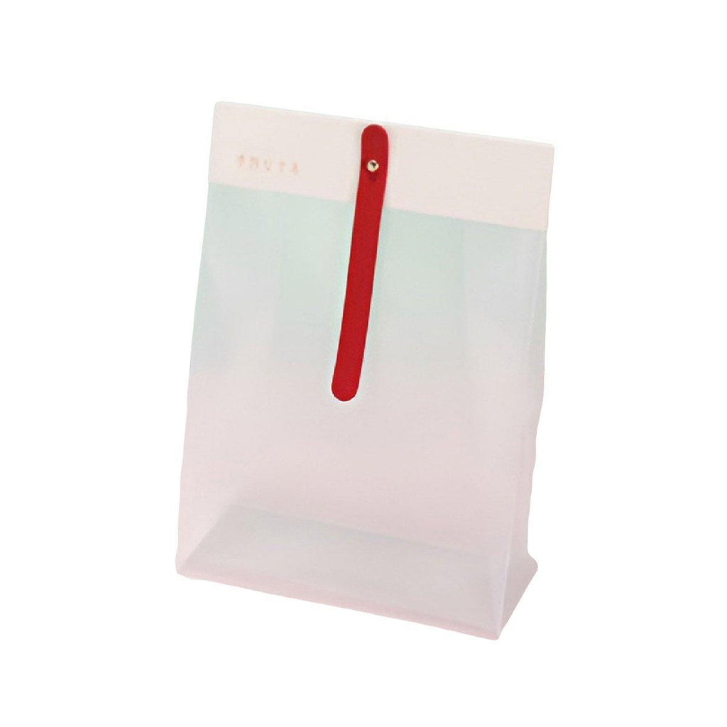 50pcs Transparent Snack Bags Biscuit Candy Bags Resealable Food Packaging - Red