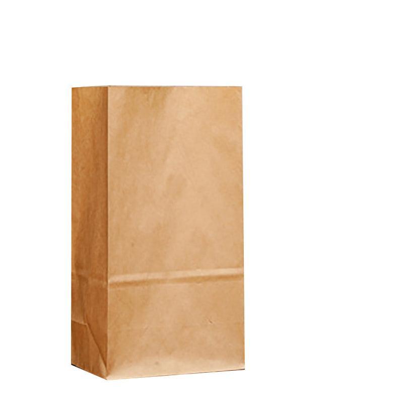 Brown Kraft Paper Bags Take Away Food Lolly Grocery Buffet Craft Gift Market Bag - 15.5 X 10 X 30CM