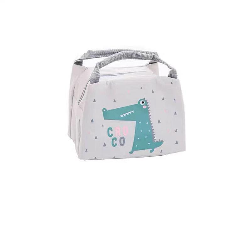 Portable Insulated Thermal Lunch Box Carry Tote Picnic Case Storage Bag 21x17x15cm - C05 (21x17x15cm)