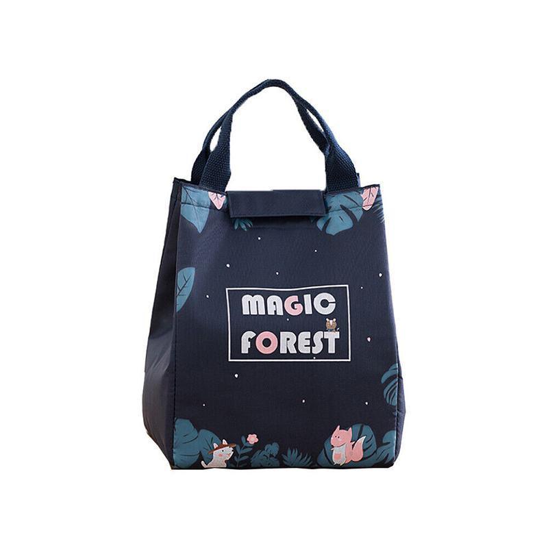 Portable Insulated Thermal Lunch Box Carry Tote Picnic Case Storage Bag 18x24x15cm - E01 (18x24x15cm)