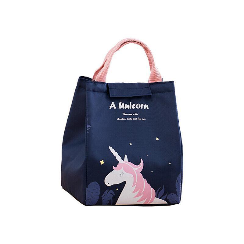 Portable Insulated Thermal Lunch Box Carry Tote Picnic Case Storage Bag 18x24x15cm - E07 (18x24x15cm)