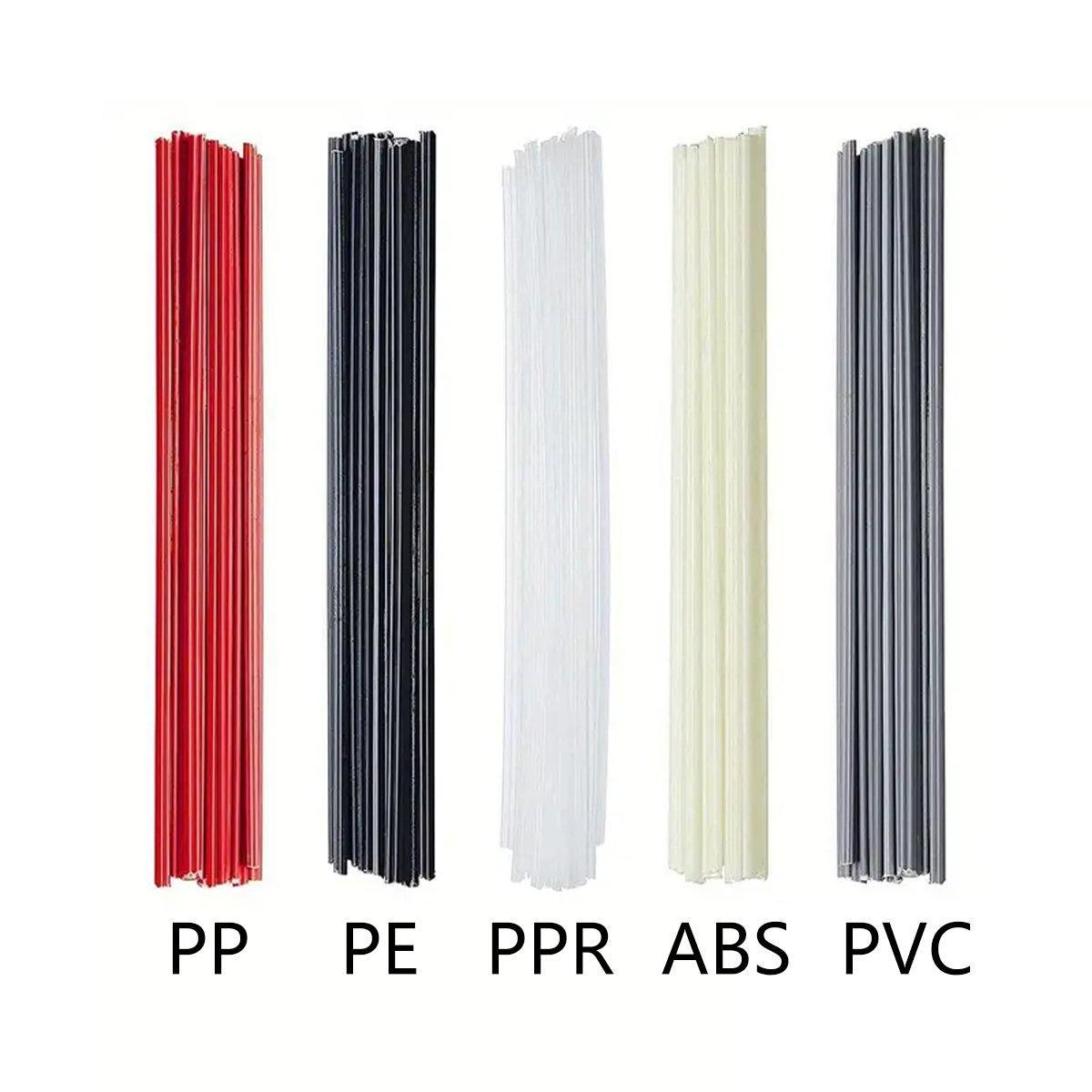Bumper Plastic Welding Rod Torch 50CM/25CM Assorted Colours and Materials - Black - PE 20cm