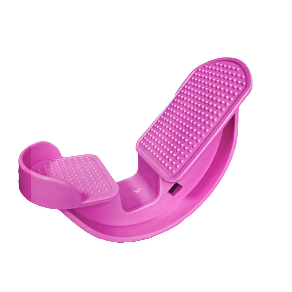 2PCS Tendon Plate Calf Stretcher Fitness Oblique Pedal Ankle Achilles Exercise - Black