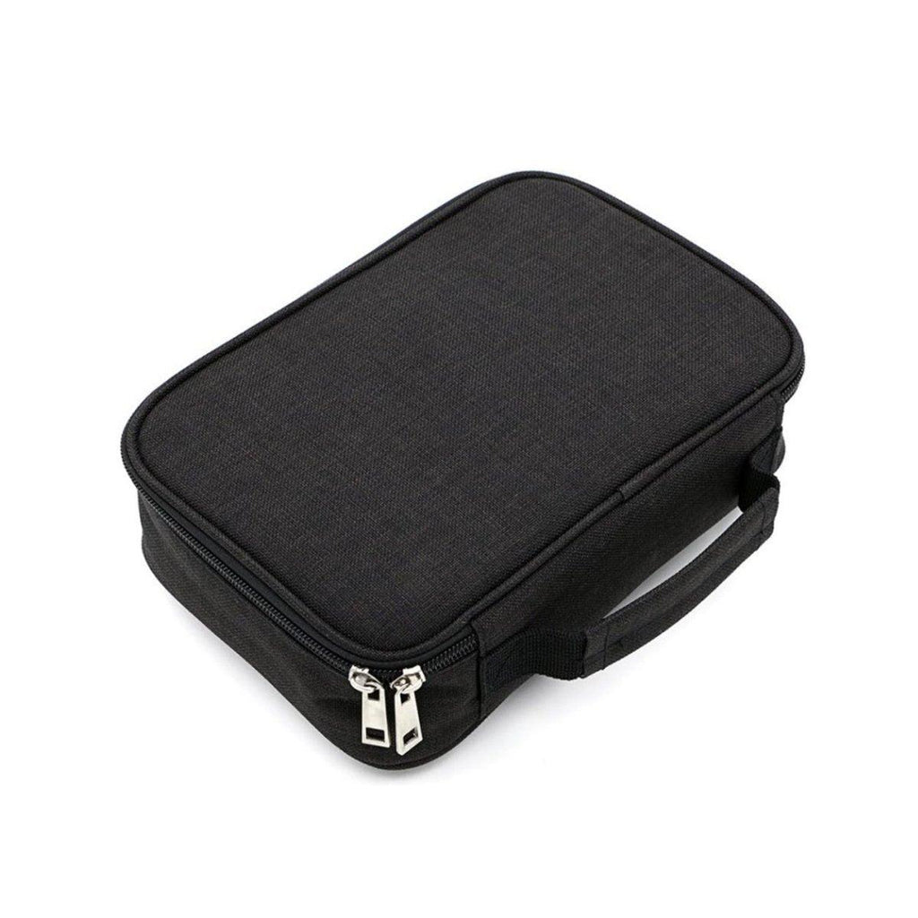 Large Capacity Waterproof Pen Pouch Pencil Case Student Stationery Storage Bag - Blue