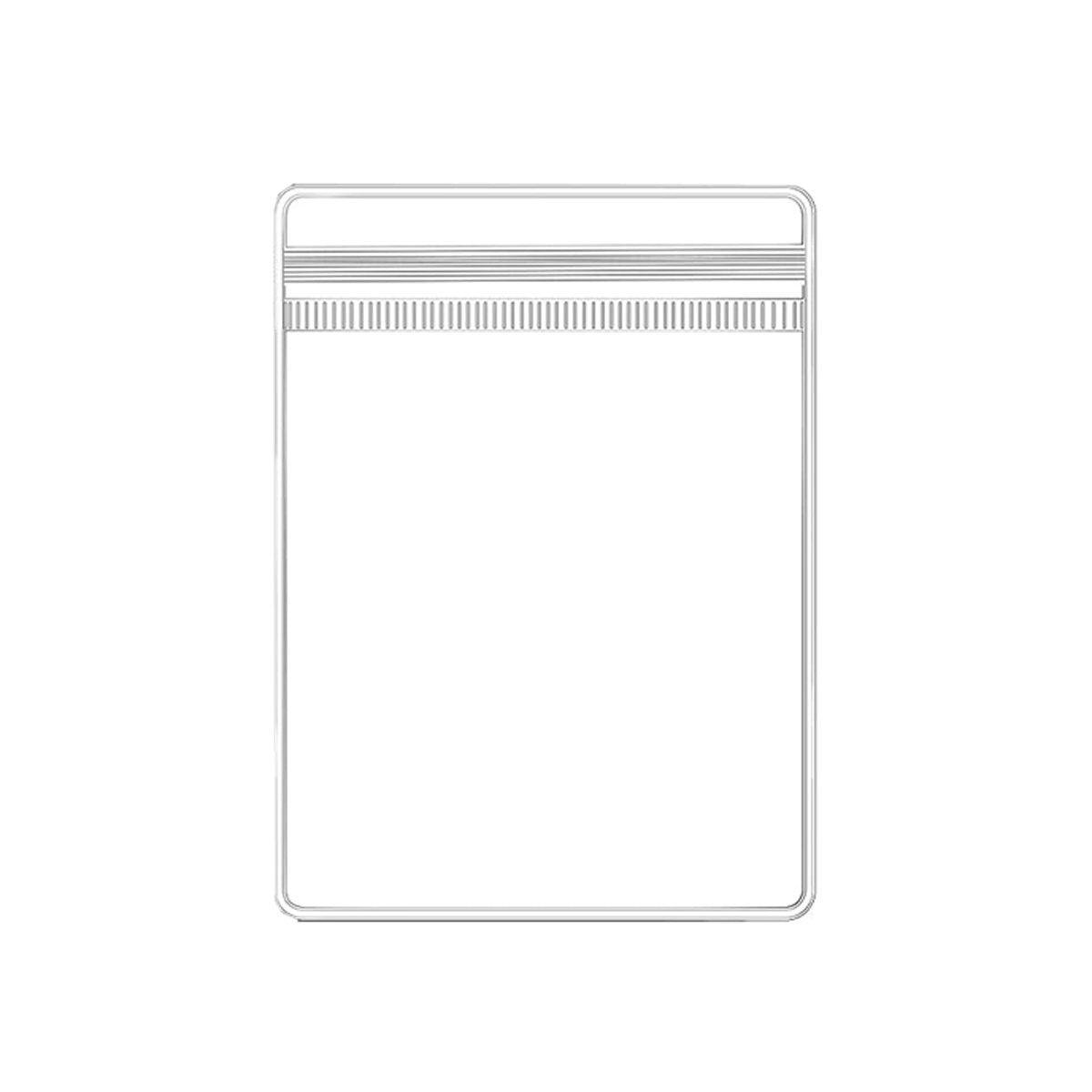100pcs PVC Self-Sealing Jewelry Bags Anti-Oxidation Storage Dustproof Bags - 12*12cm