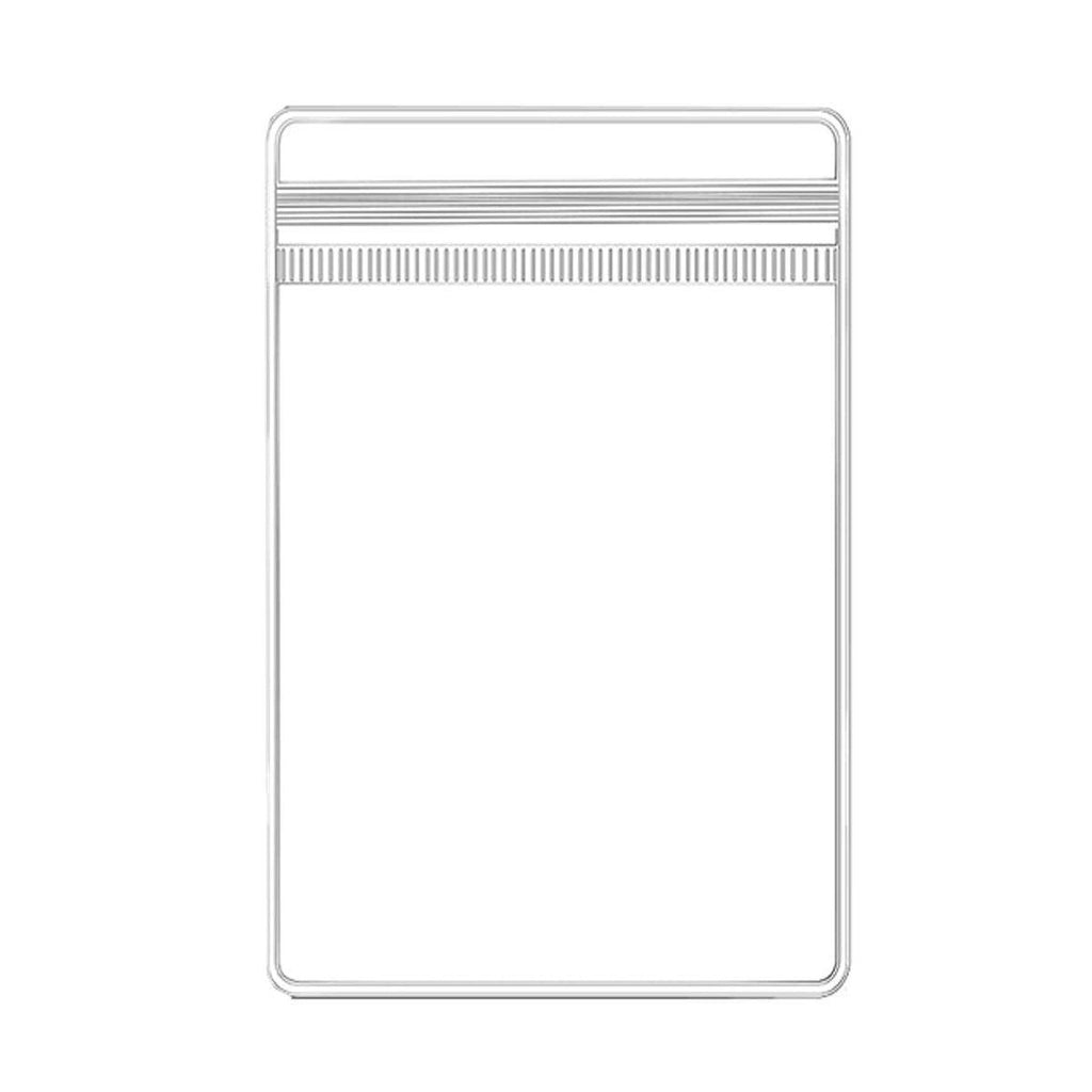 100pcs PVC Self-Sealing Jewelry Bags Anti-Oxidation Storage Dustproof Bags - 13*13cm
