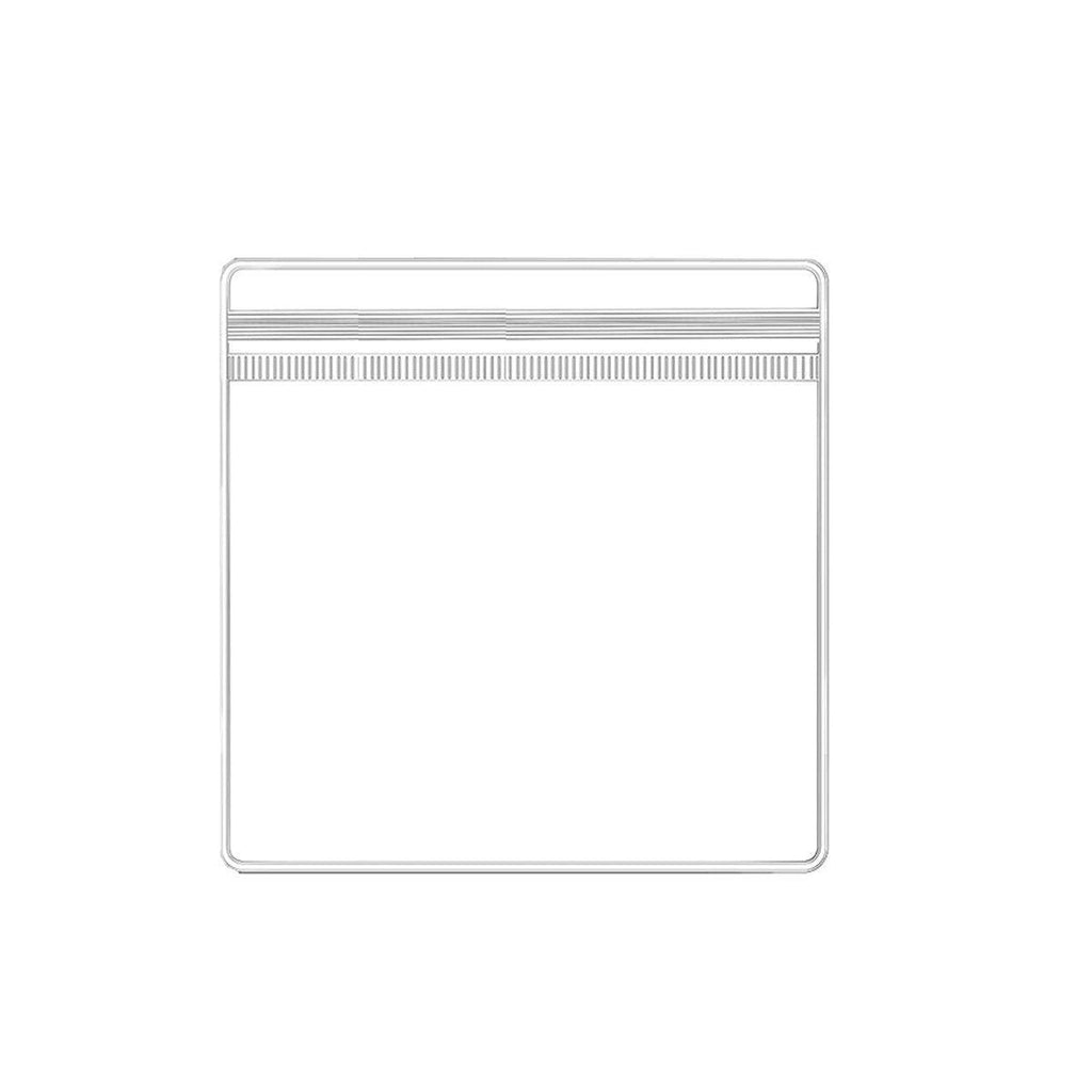 100pcs PVC Self-Sealing Jewelry Bags Anti-Oxidation Storage Dustproof Bags - 5*7cm