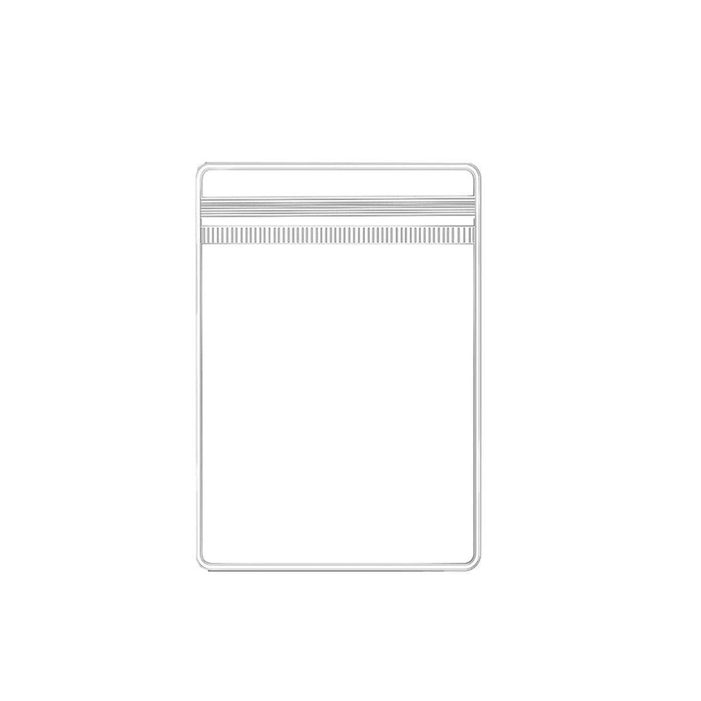 100pcs PVC Self-Sealing Jewelry Bags Anti-Oxidation Storage Dustproof Bags - 9*13cm