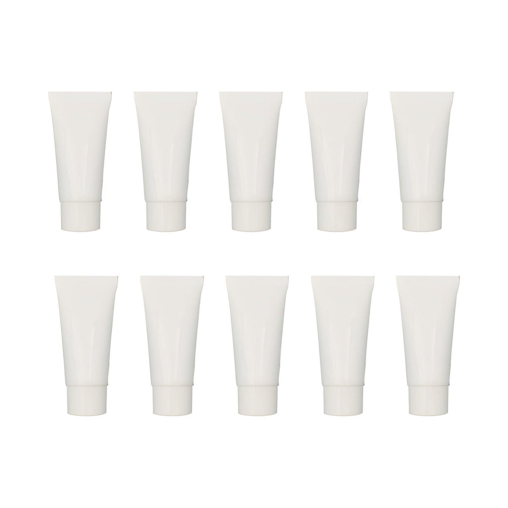 10x Soft Cosmetic Tubes for Face Wash Hand Cream Lotion Packaging Containers - 30ml