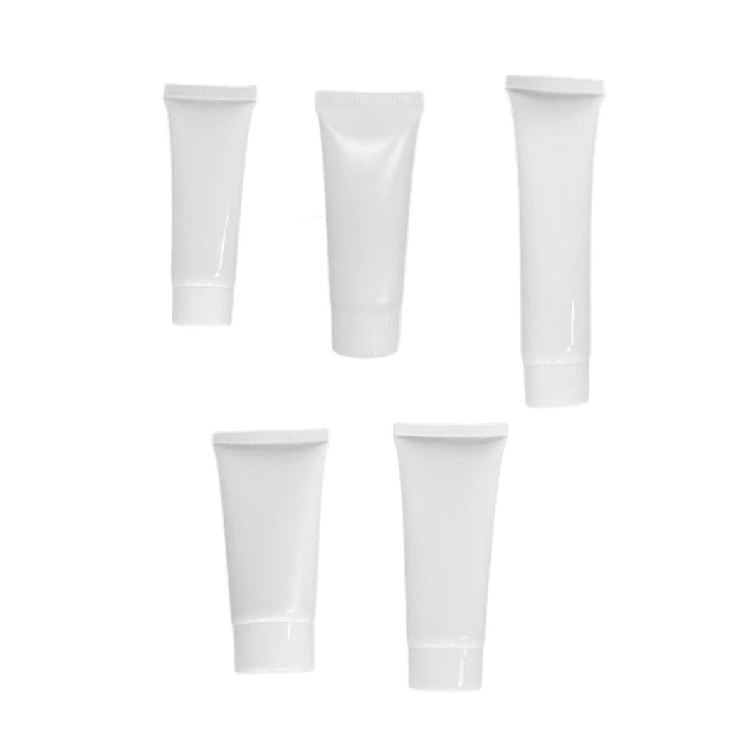 10x Soft Cosmetic Tubes for Face Wash Hand Cream Lotion Packaging Containers - 40ml