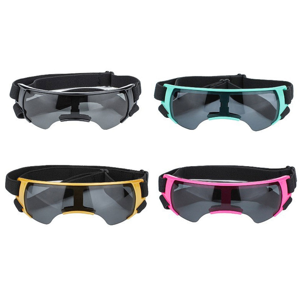 Pet Dog Sunglasses Goggles UV Eye Shield for Small Dogs Outdoor Travel Sunshade - Blue