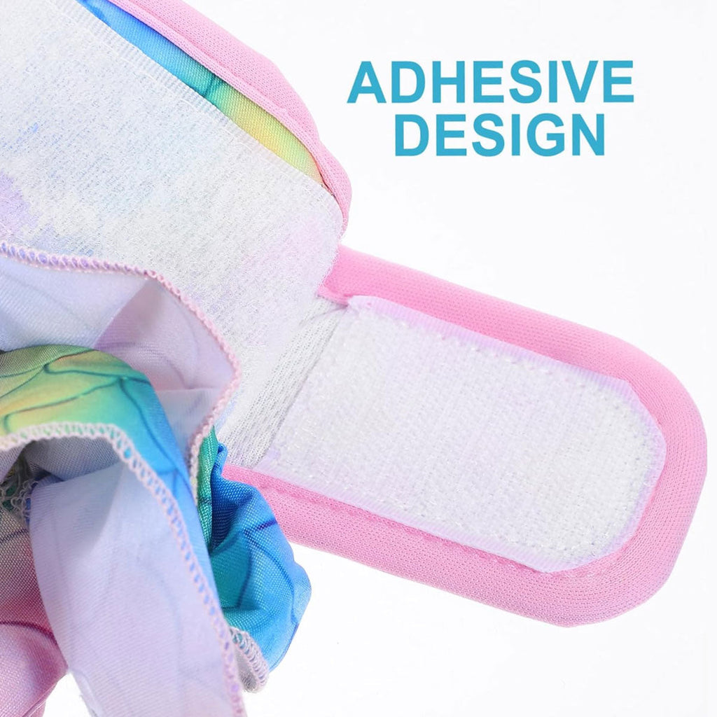 Pet Dog Diapers Female Pants Soft Breathable Underwear Reusable Sanitary Briefs - Mermaid - M