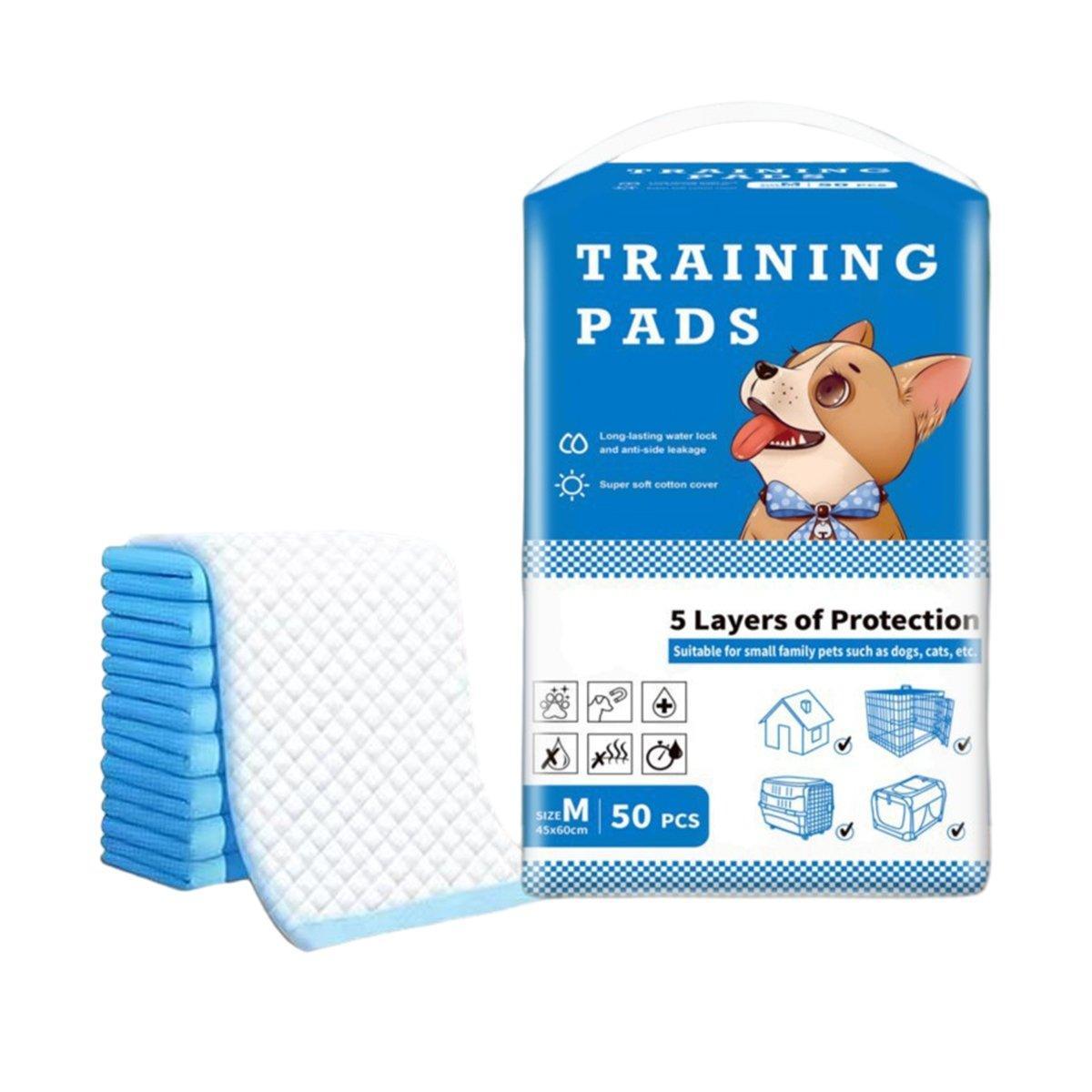 Large Puppy Dog Training Pads Pet Toilet Thickened Pee Pads Mat Indoor Absorbent - XL ( 90*60cm) - 20PCS