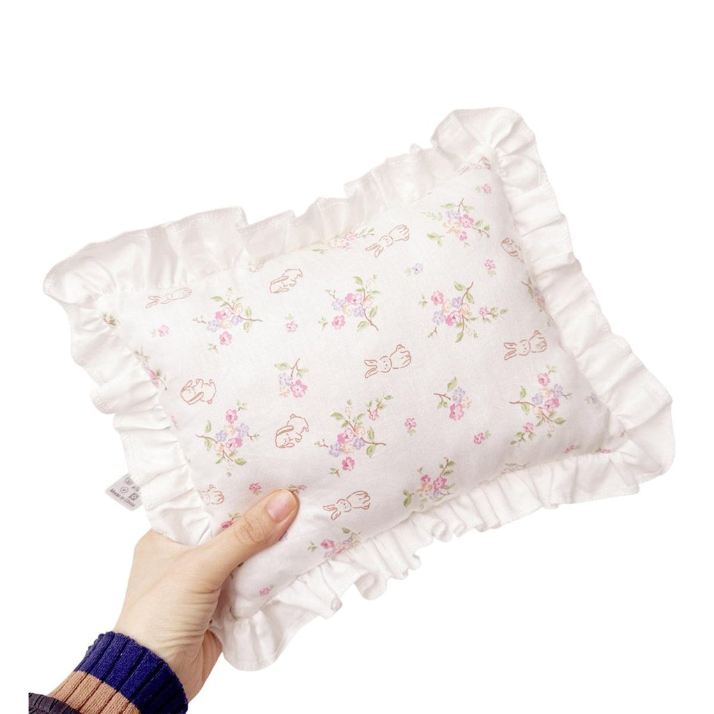 Lace Cat Pillow Soft Pet Cushion for Sleeping Comfortable Kitty Bed Cushion - White Rabbit