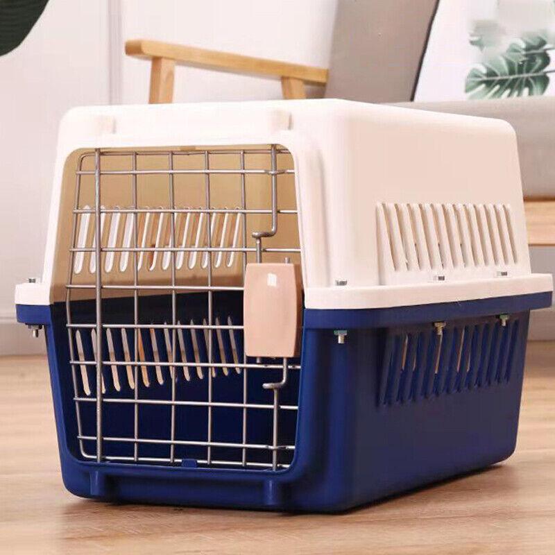S Size Dog Cat Rabbit Portable Tote Crate Pet Carrier Kennel Travel Airline Carry Bag - Orange