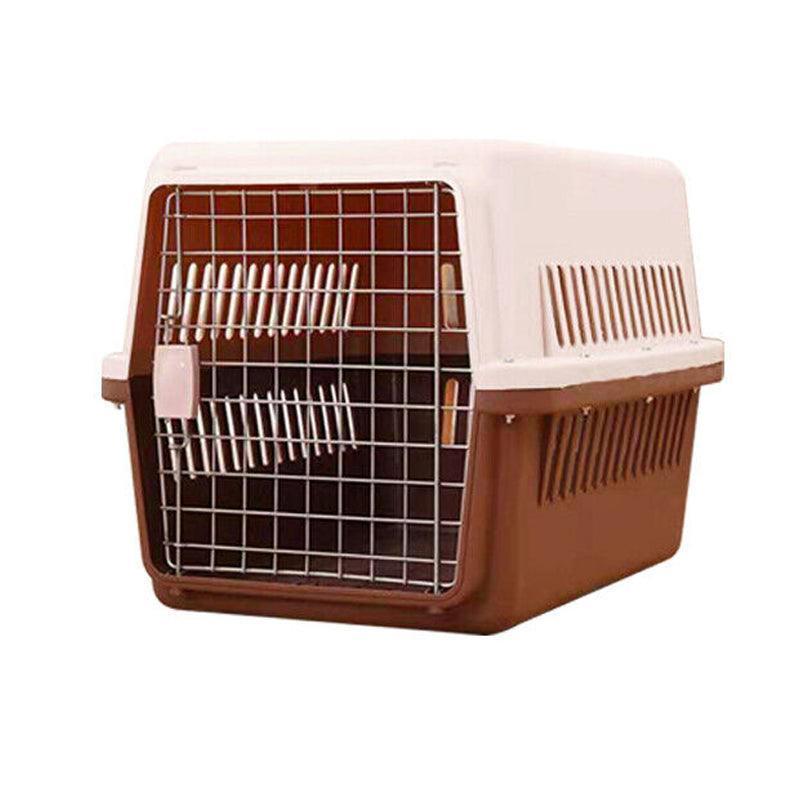 S Size Dog Cat Rabbit Portable Tote Crate Pet Carrier Kennel Travel Airline Carry Bag - Orange