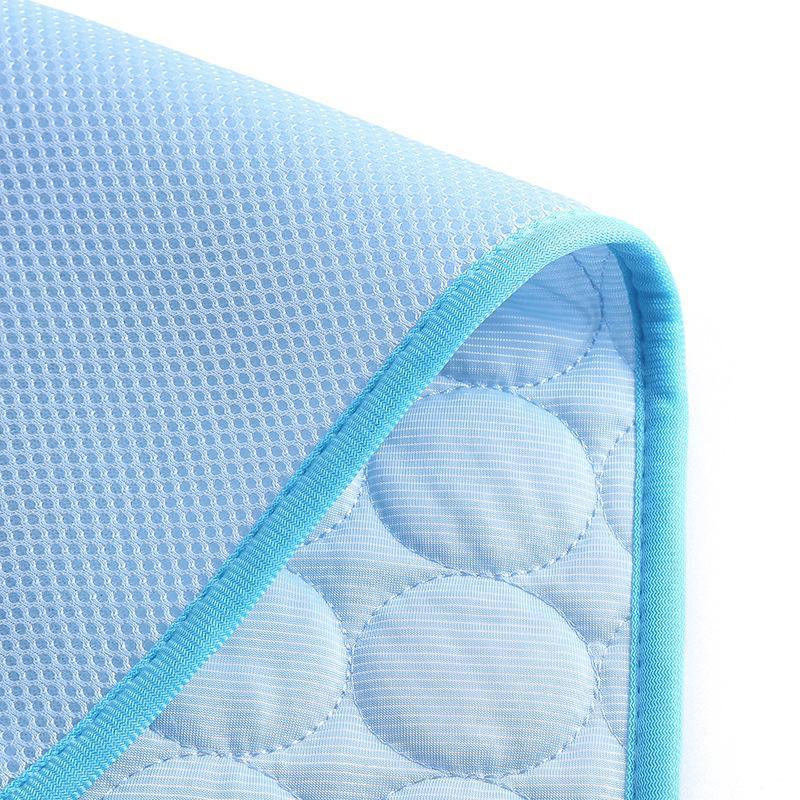 Pet Cool Gel Mat Dog Cat Bed Non-Toxic Breathable Summer Pad 5 Sizes Dog Pad - M(60*50cm)