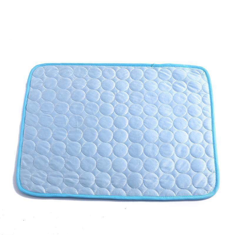 Pet Cool Gel Mat Dog Cat Bed Non-Toxic Breathable Summer Pad 5 Sizes Dog Pad - M(60*50cm)