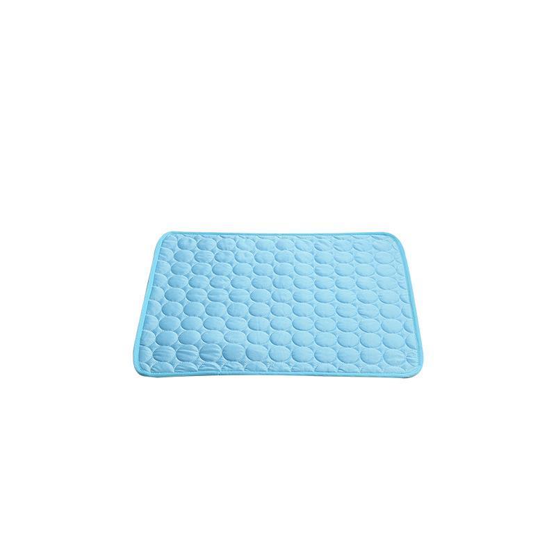 Pet Cool Gel Mat Dog Cat Bed Non-Toxic Breathable Summer Pad 5 Sizes Dog Pad - M(60*50cm)