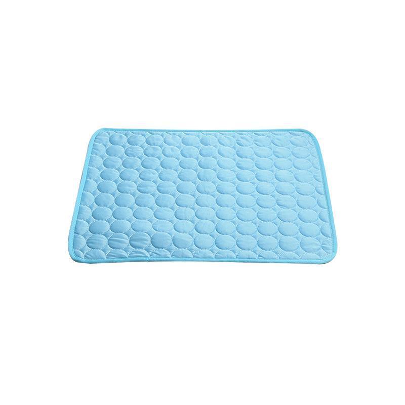 Pet Cool Gel Mat Dog Cat Bed Non-Toxic Breathable Summer Pad 5 Sizes Dog Pad - M(60*50cm)