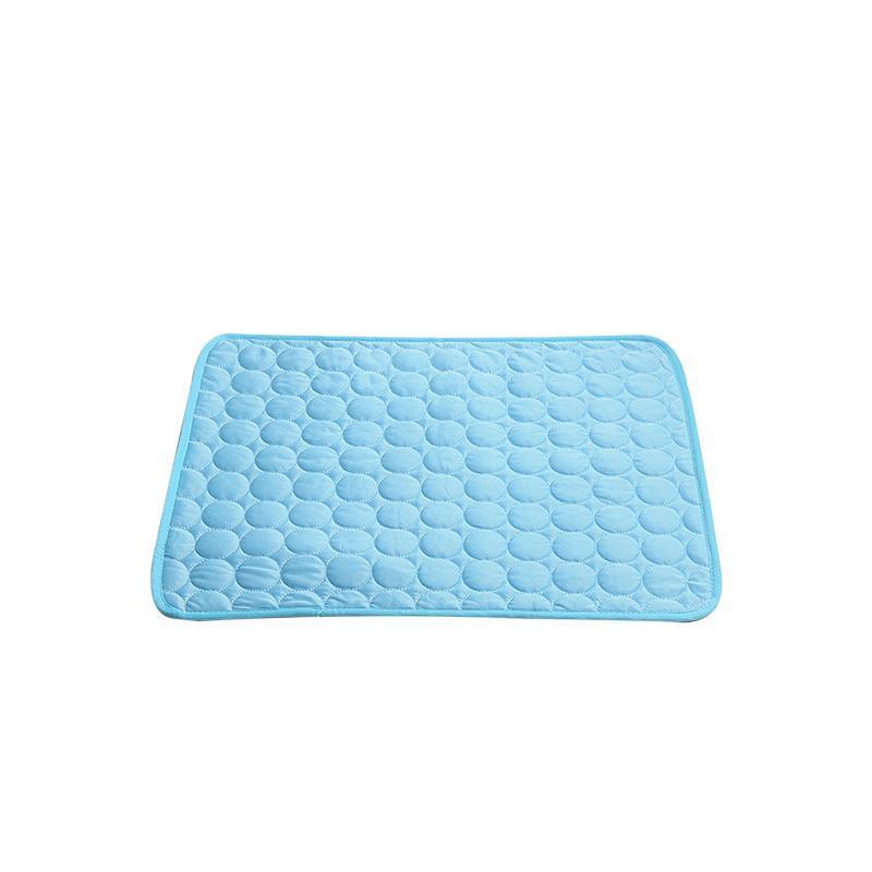 Pet Cool Gel Mat Dog Cat Bed Non-Toxic Breathable Summer Pad 5 Sizes Dog Pad - S(50*40cm)