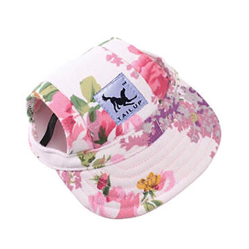 Dog Baseball Cap Outdoor Pet Sun Hat Summer Canvas Visor Puppy XL - Black