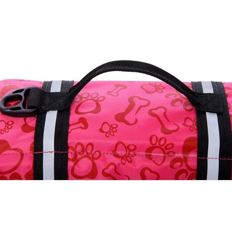 Dog Life Jacket Pet Swim Vest Floatation Aid for Boating and Water Activities Green - S