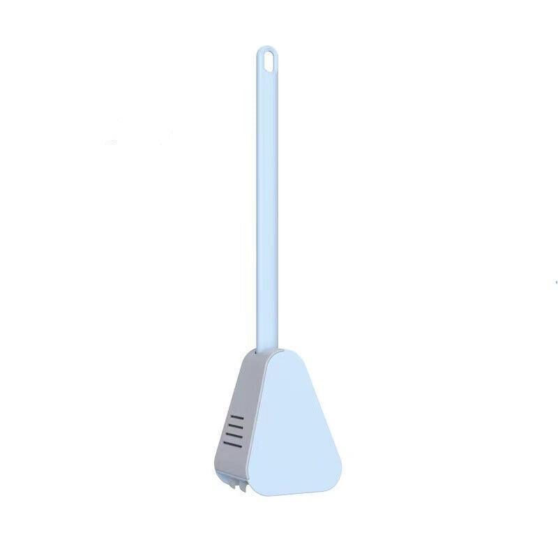 Golf Toilet Brush Long-Handled Toilet Brush Wall-Mounted Silicone Toilet Brush - Green