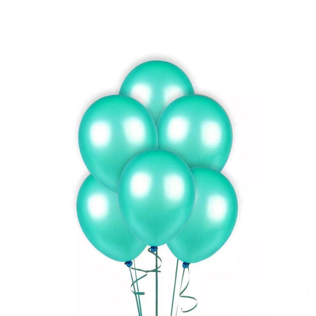 100PCS 10 Inch Latex Balloons Party Decorations Birthday Wedding Balloon Solid Colour - Green