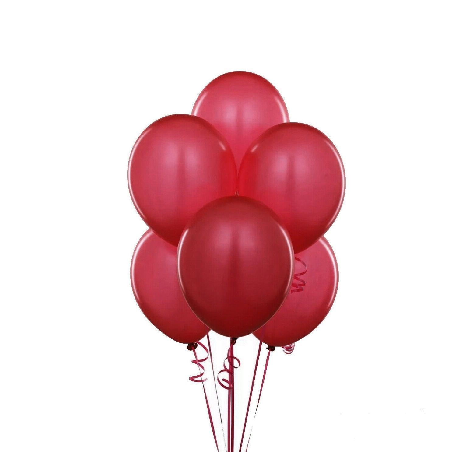 100PCS 10 Inch Latex Balloons Party Decorations Birthday Wedding Balloon Solid Colour - Orange