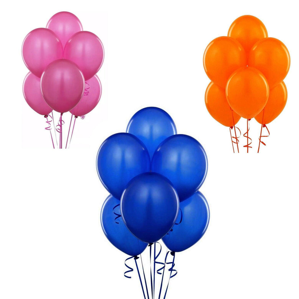 100PCS 10 Inch Latex Balloons Party Decorations Birthday Wedding Balloon Solid Colour - Silver