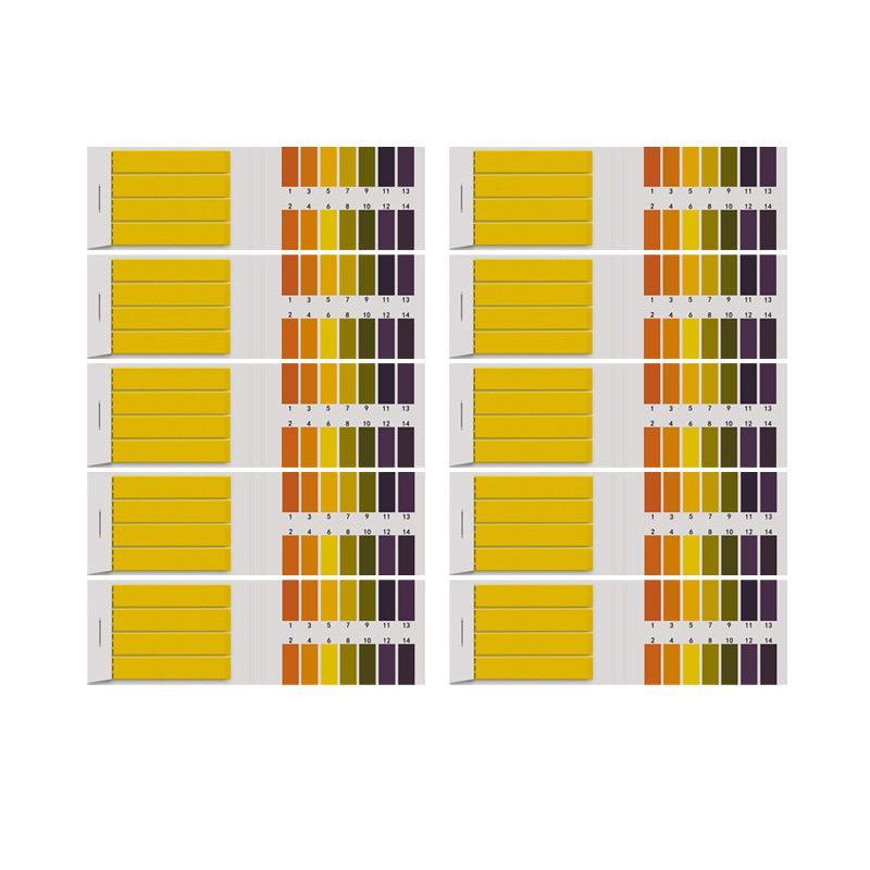 pH Test Strips Universal Litmus Paper for Water Saliva Urine Pool Soil Liquid 1-14 - 80PCS (1 Book)