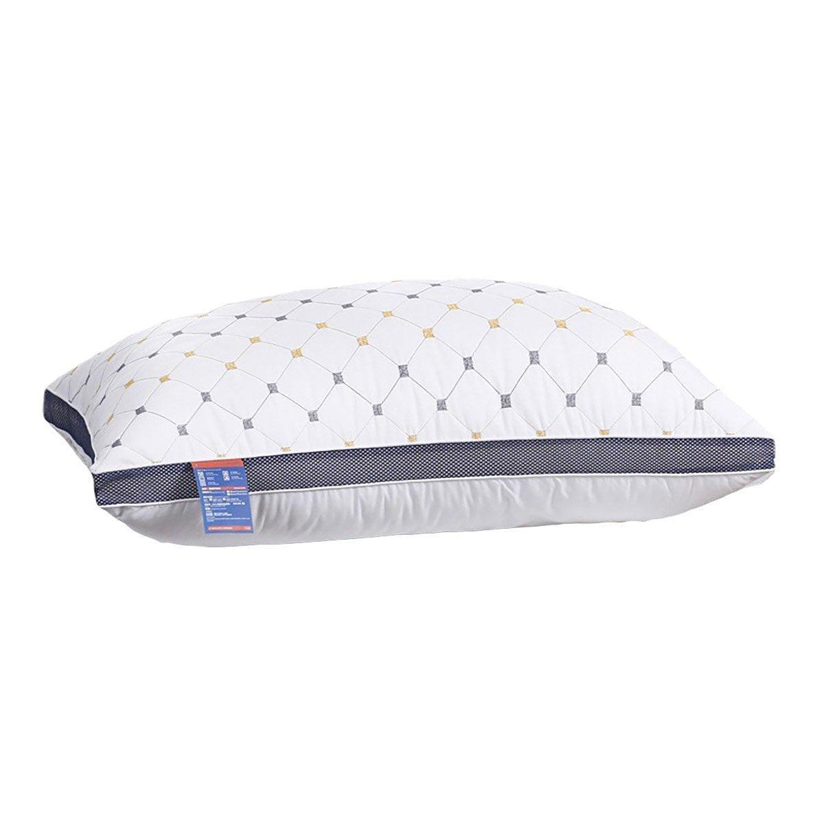 1/2PCS Hotel Style Polyester Fibre Pillow Washable High Rebound Support - 600g