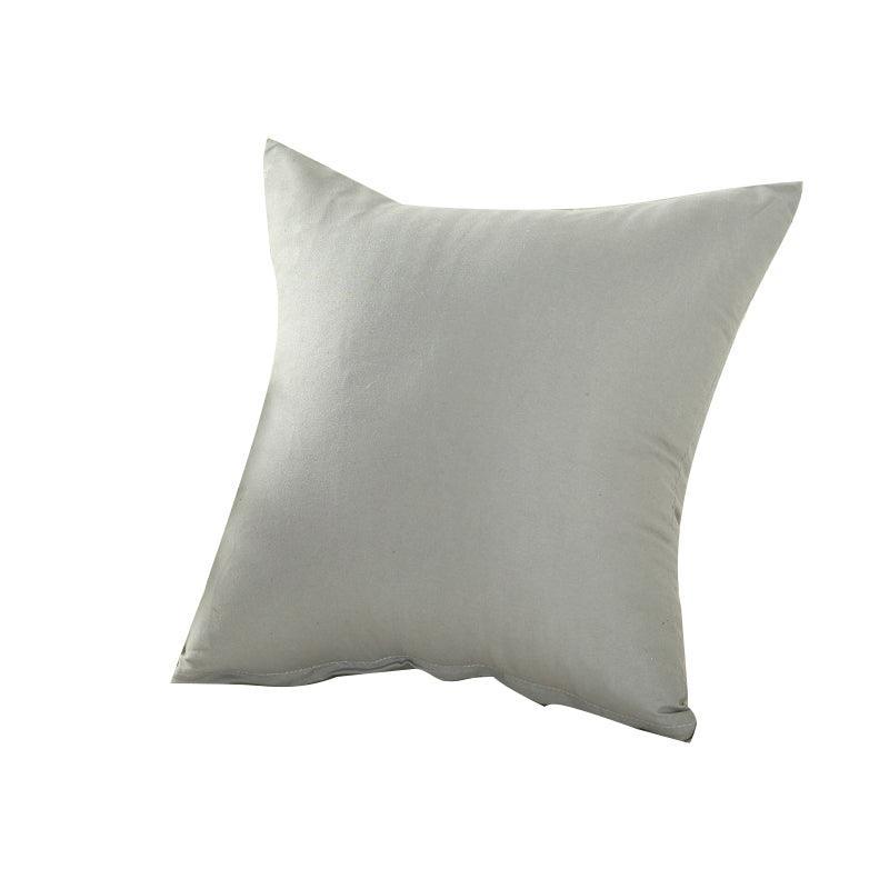 40x40cm Multicoloured Plain Solid Colour Cushion Cover Covers Decorative Pillow Case - Dark Purple