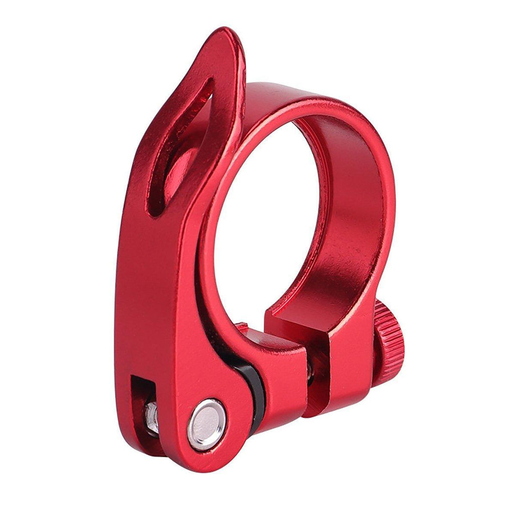 Quick Release Bicycle Seat Tube Clamp Multi Color Lever Lock Cycling Accessories - Golden-3-1